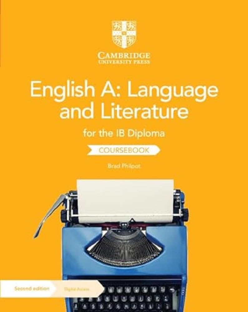 English A Language and Literature for the IB Diploma Coursebook Cambridge University Press