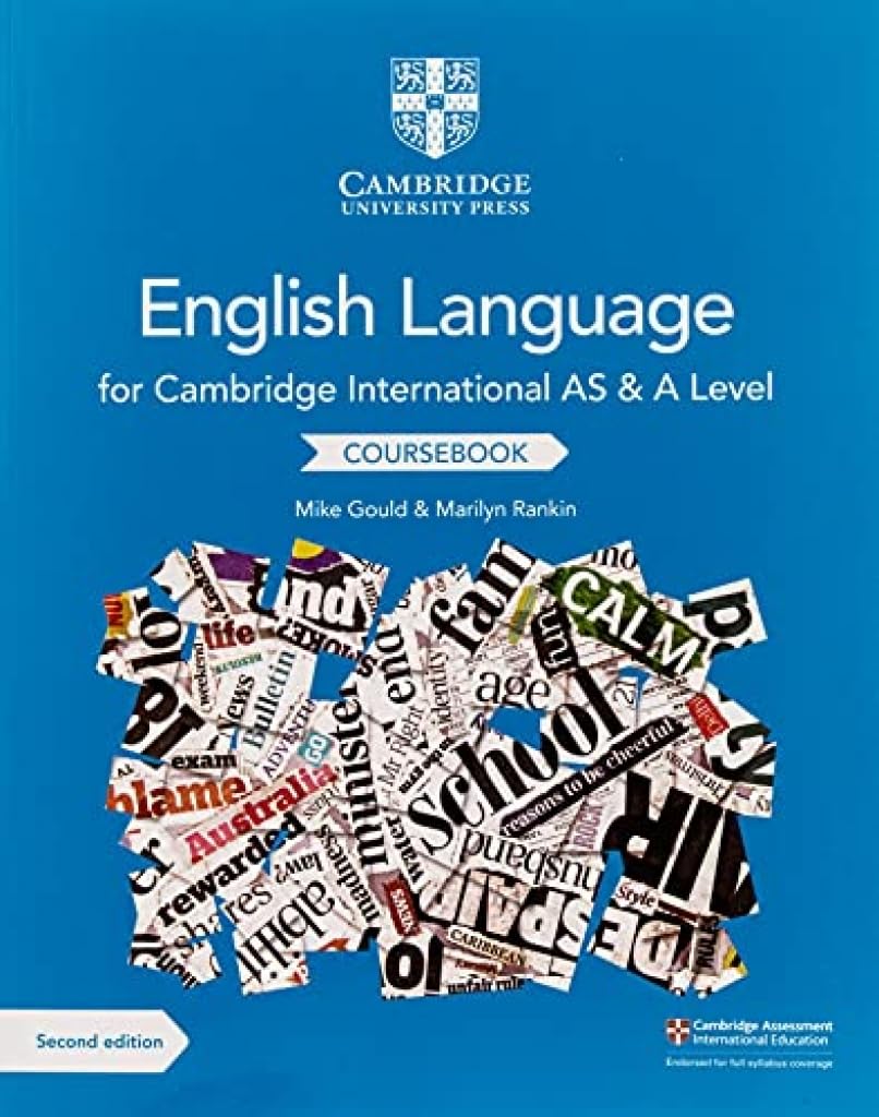 Cambridge International AS A Level English Language Coursebook