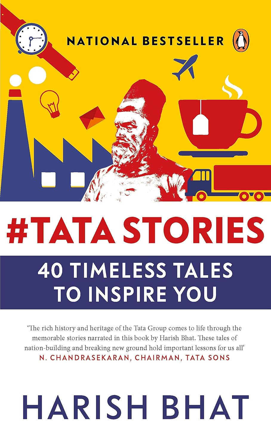 Tatastories 40 Timeless Tales to Inspire You by Harish Bhat | Used Hardcover India