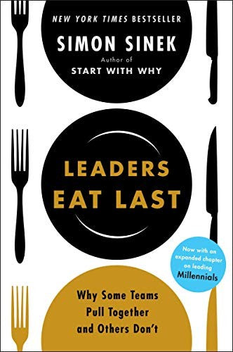Leaders Eat Last by Simon Sinek - Used book, Good condition