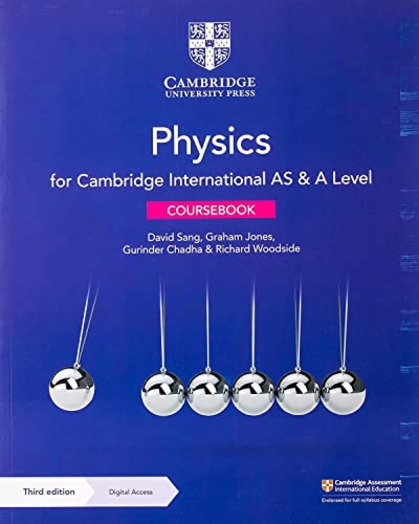 Cambridge International AS A Level Physics Coursebook 3rd Edition David Sang Cambridge University Press