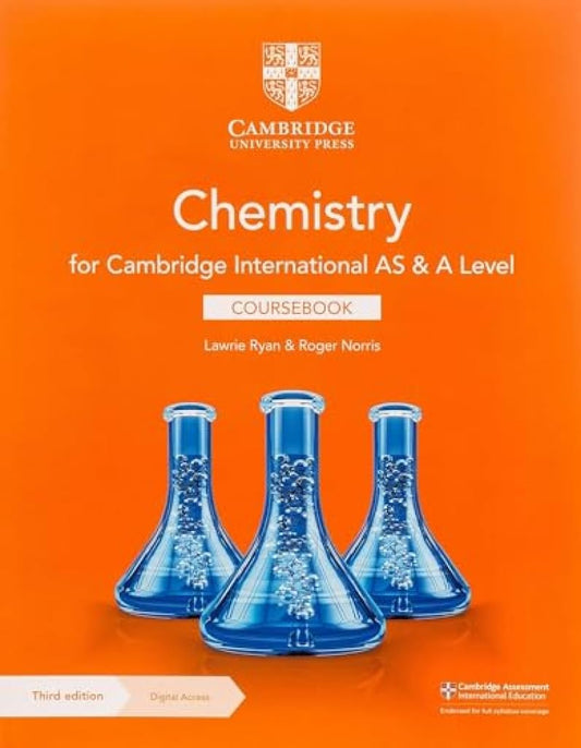 Cambridge International AS A Level Chemistry Coursebook by Ryan and Norris