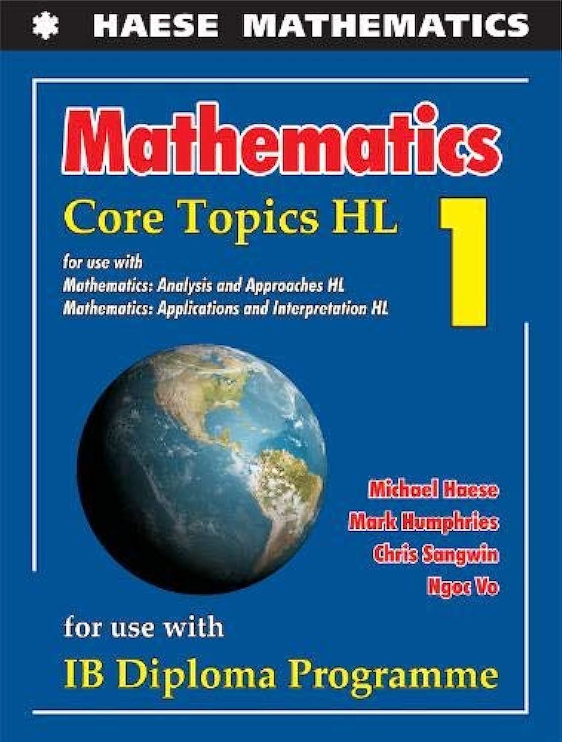 Buy Used Haese Mathematics Core Topics HL IB Diploma | IB Maths Textbook India