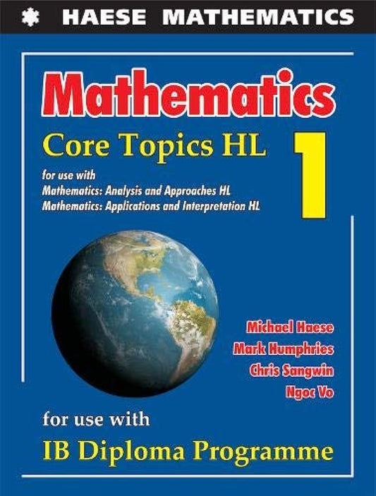 Buy Used Haese Mathematics Core Topics HL IB Diploma | IB Maths Textbook India