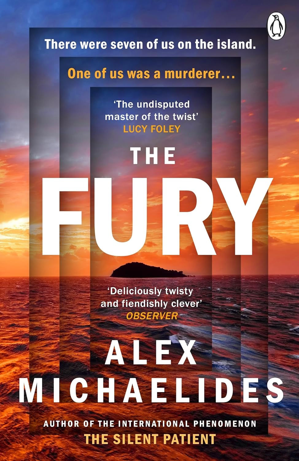 The Fury by Alex Michaelides used paperback India