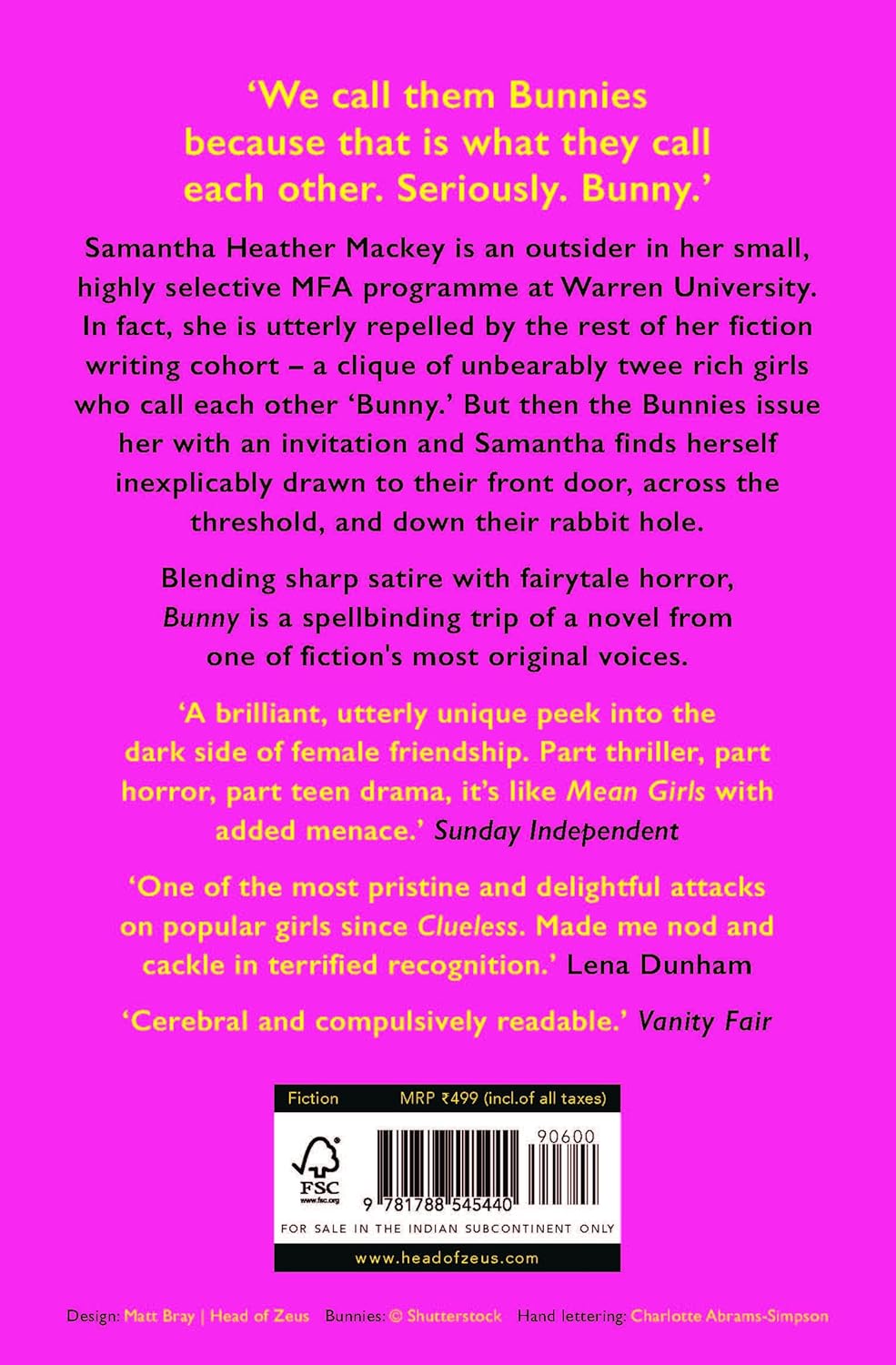 Bunny by Mona Awad | Used Paperback India