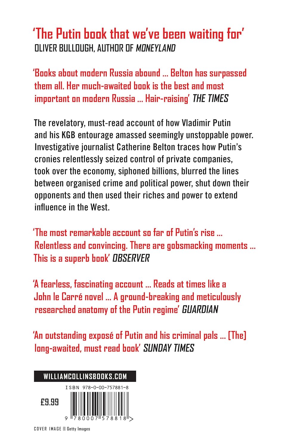 Putin's People by Catherine Belton | Used Paperback India