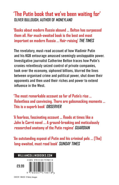 Putin's People by Catherine Belton | Used Paperback India