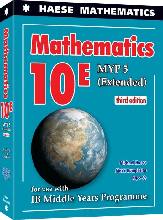 Buy Used Haese Mathematics 10E MYP 5 Extended 3rd Edition | IB Textbook India